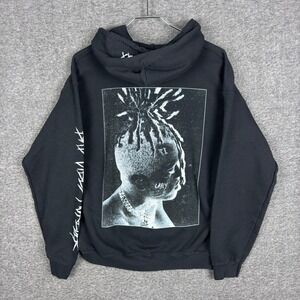 XXXTentacion Hoodie Mens Medium Black Bad Vibes Forever Graphic Pullover